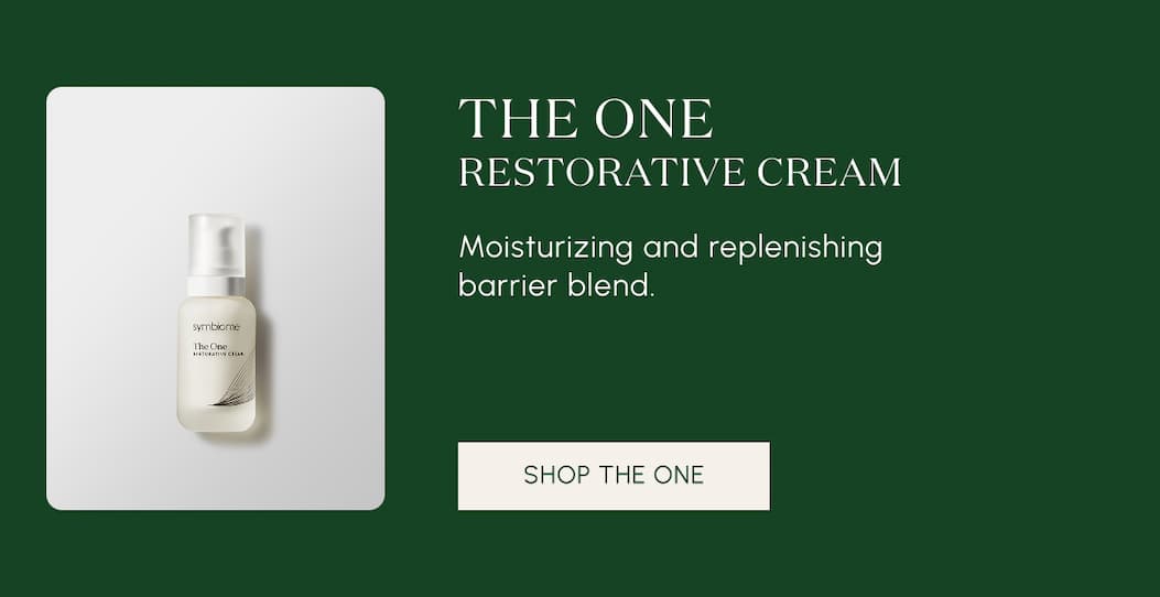 The One Restorative Cream  Moisturizing and replenishing barrier blend.