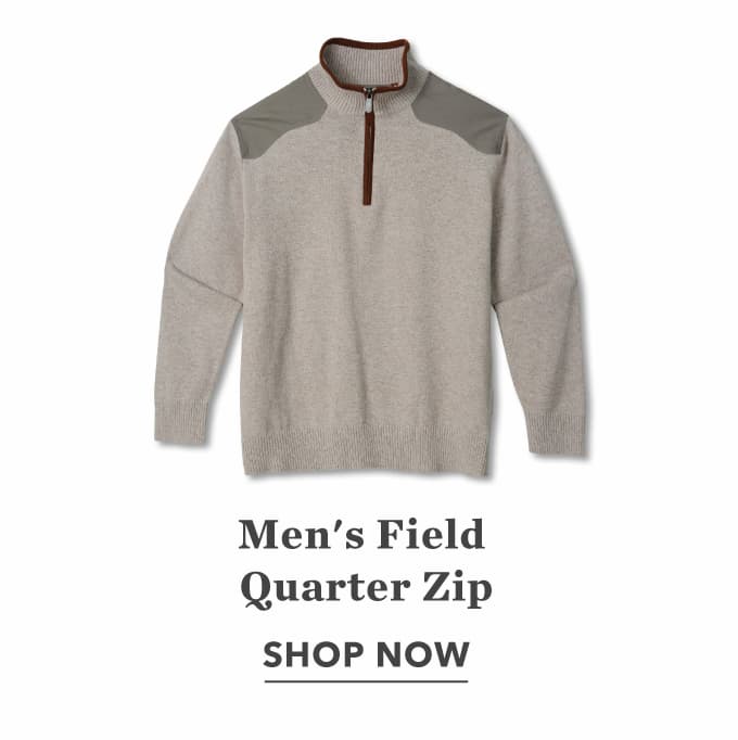 Men's Field Quarter Zip