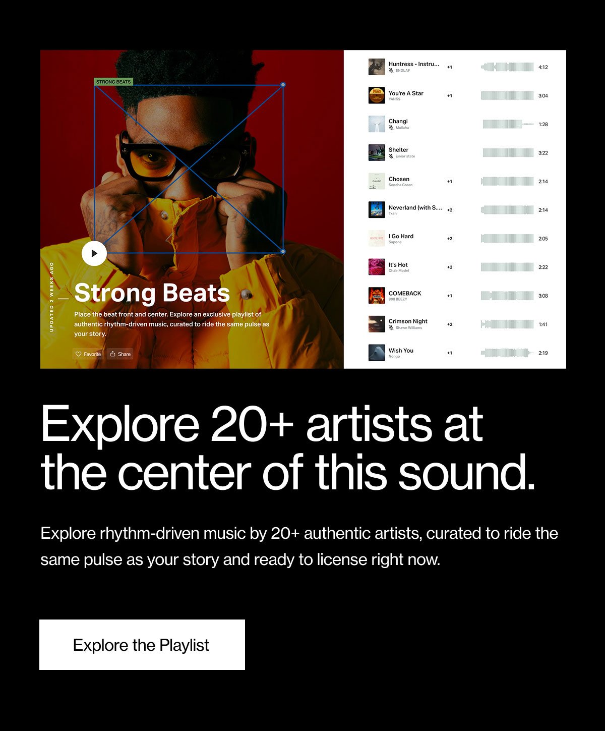 Explore 20+ artists at the center of this sound.