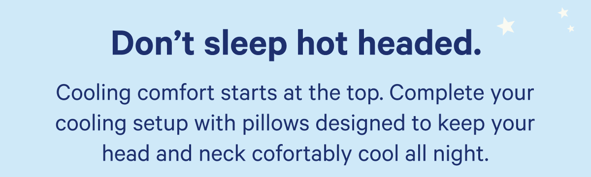 cooling pillows