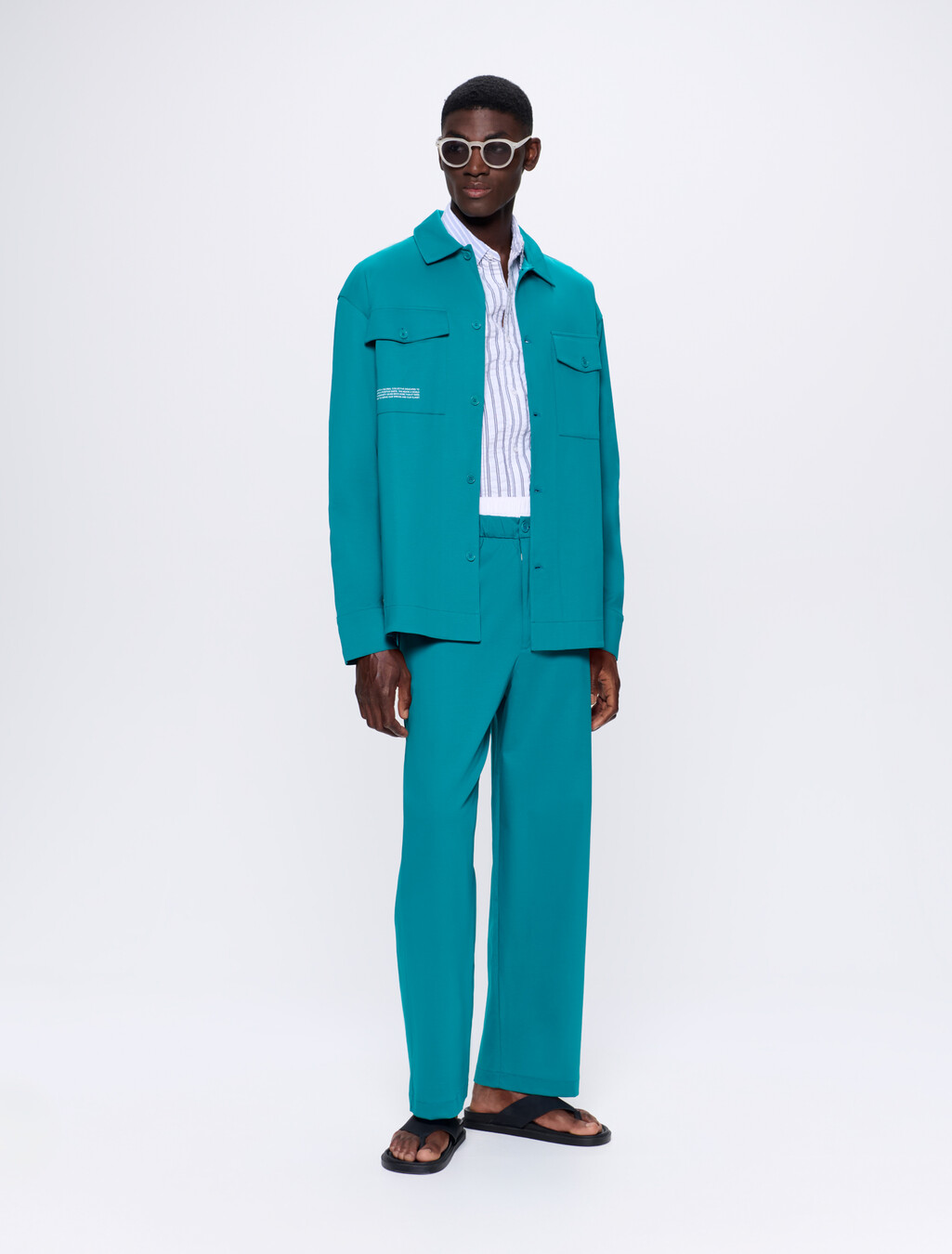 Interlock Jacket - Malachite Green