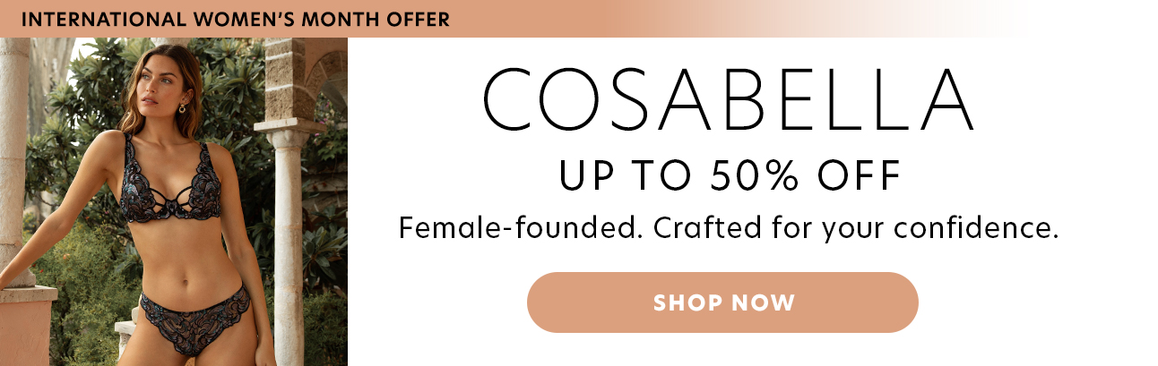 Up to 50% Off Cosabella