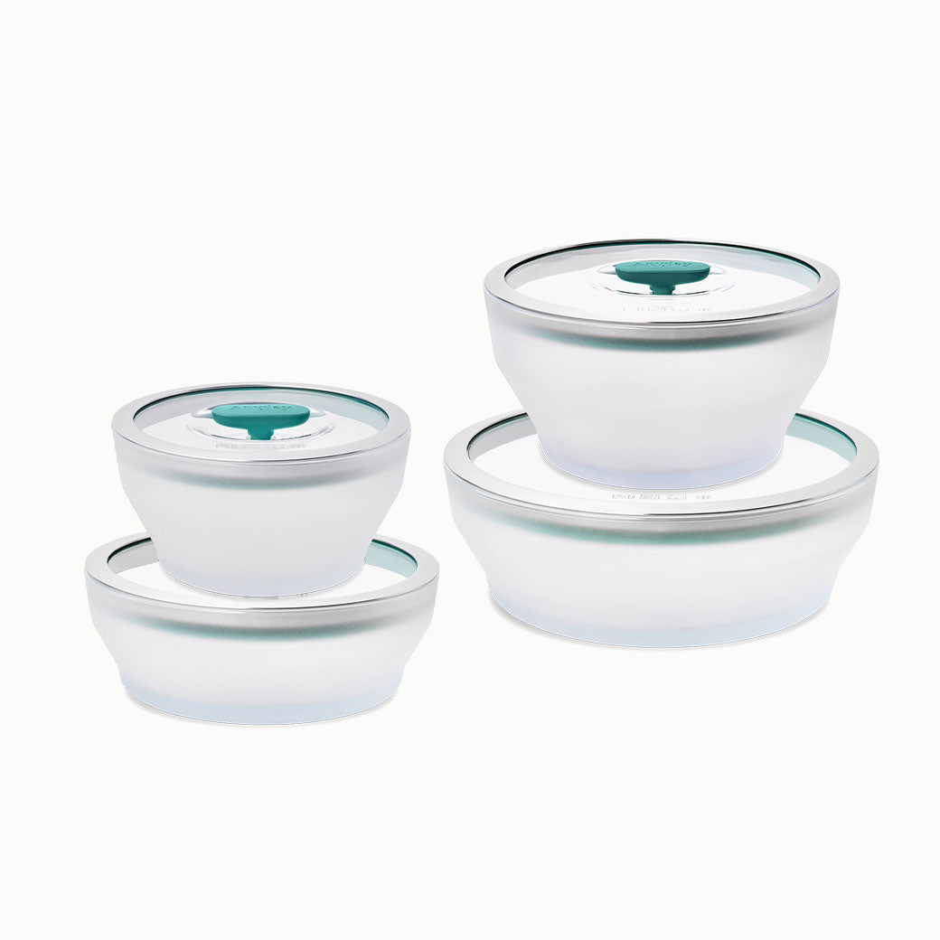 Image of 8-Piece Glass Round Dish Set