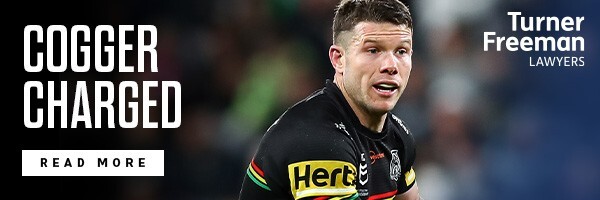 Cogger cited for high tackle