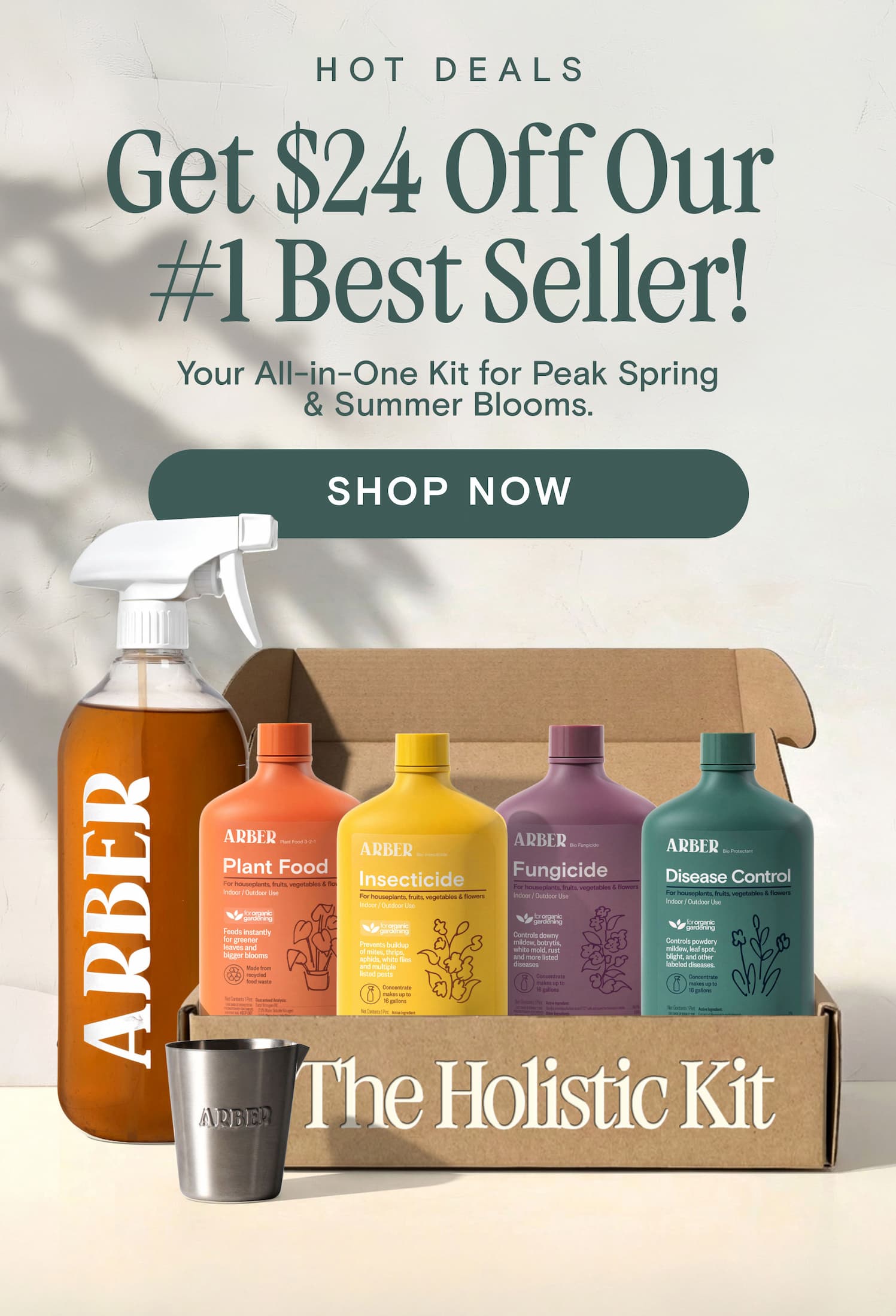 Hot deals Get $24 Off Our  #1 Best Seller! Your All-in-One Kit for Peak Spring & Summer Blooms.