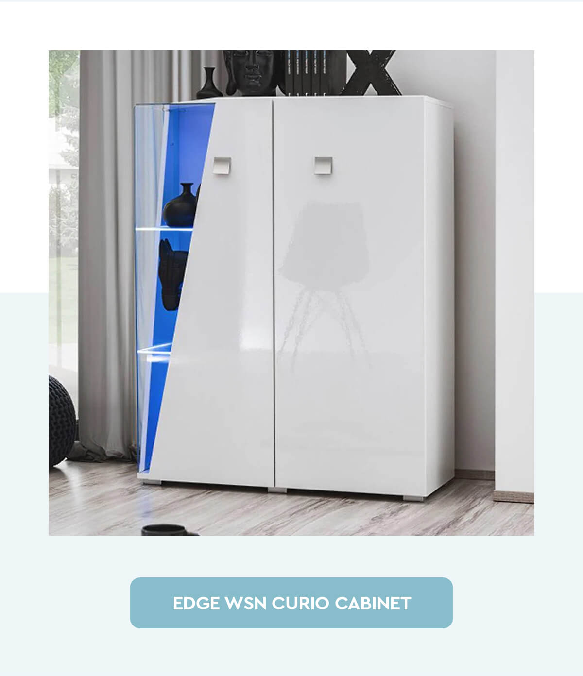 Edge WSN Curio Cabinet