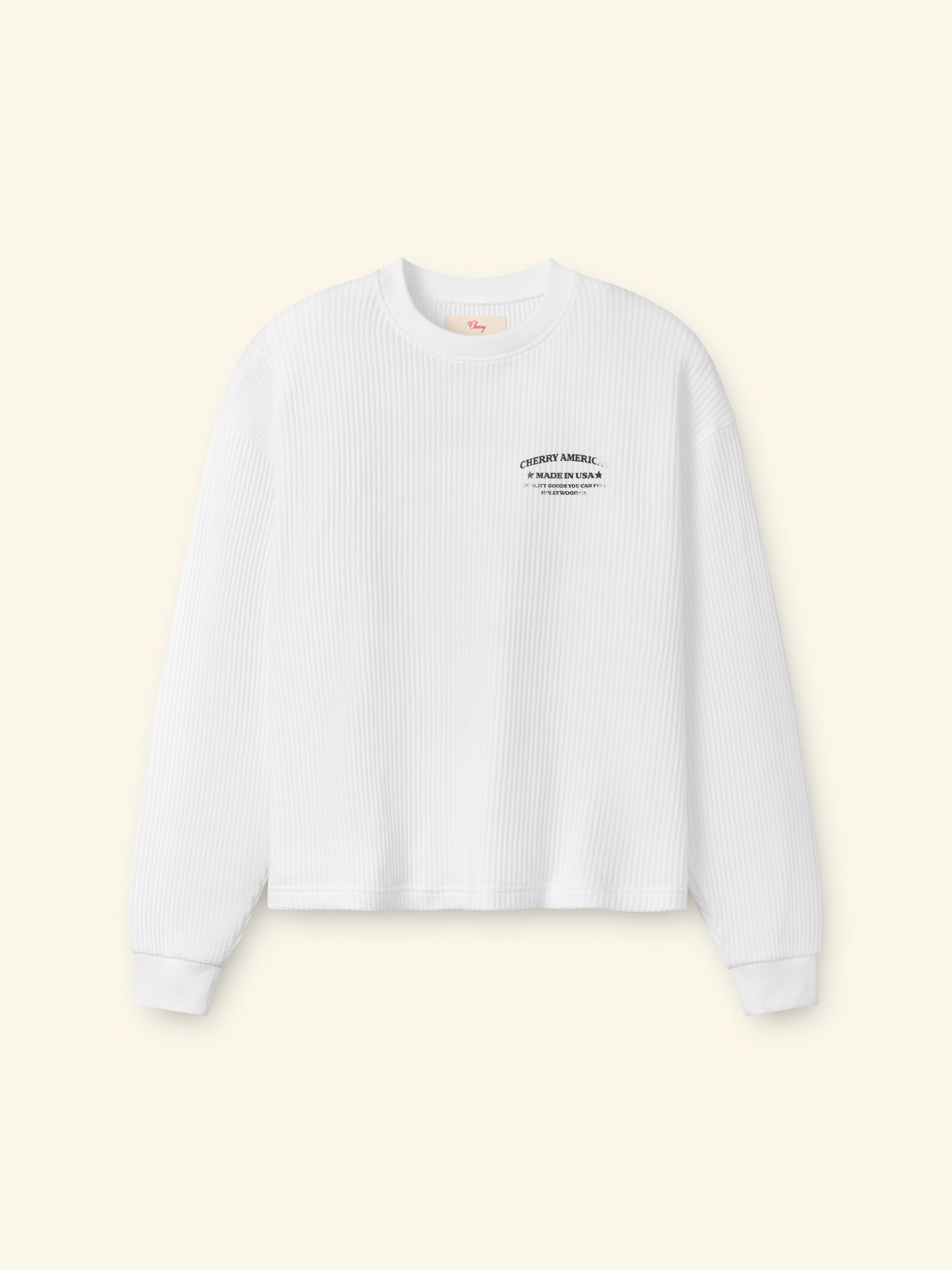 Image of Ranchwear Boxy Thermal (White)