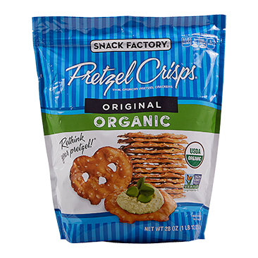Snack Factory Organic Original Pretzel Crisps