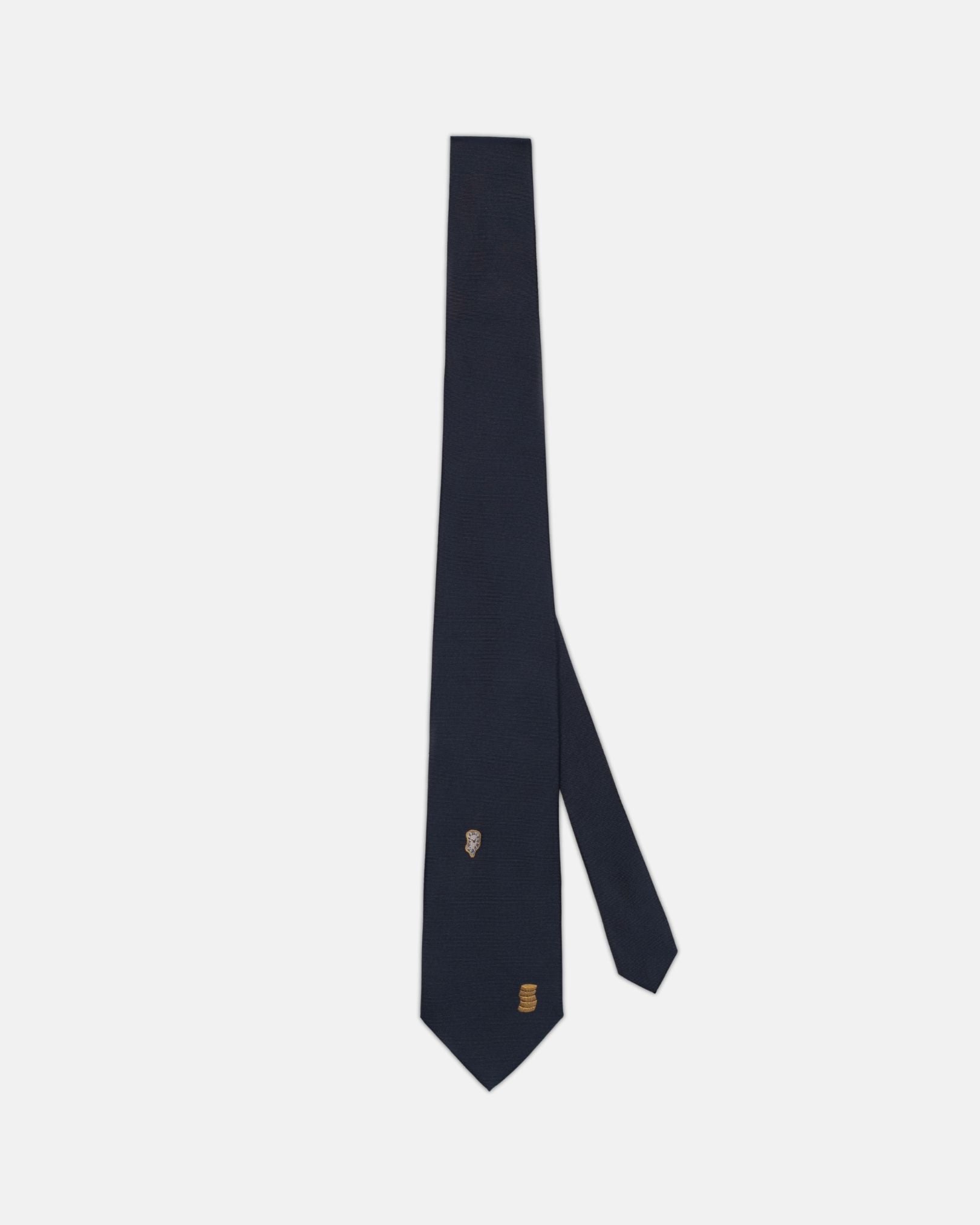 Image of "Time is Money" Italian Silk Tie