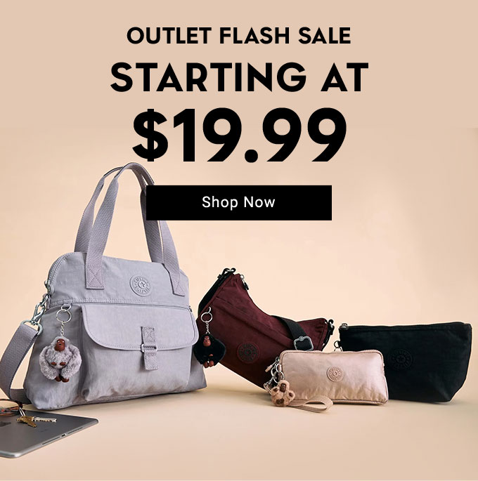 Outlet Flash Sale Starting at $19.99