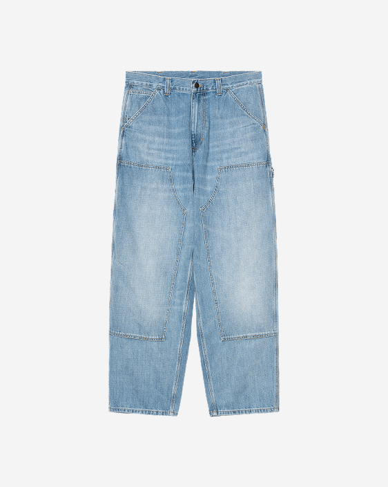 Carhartt WIP OG Double Knee Pant | Blue (Burst Washed)