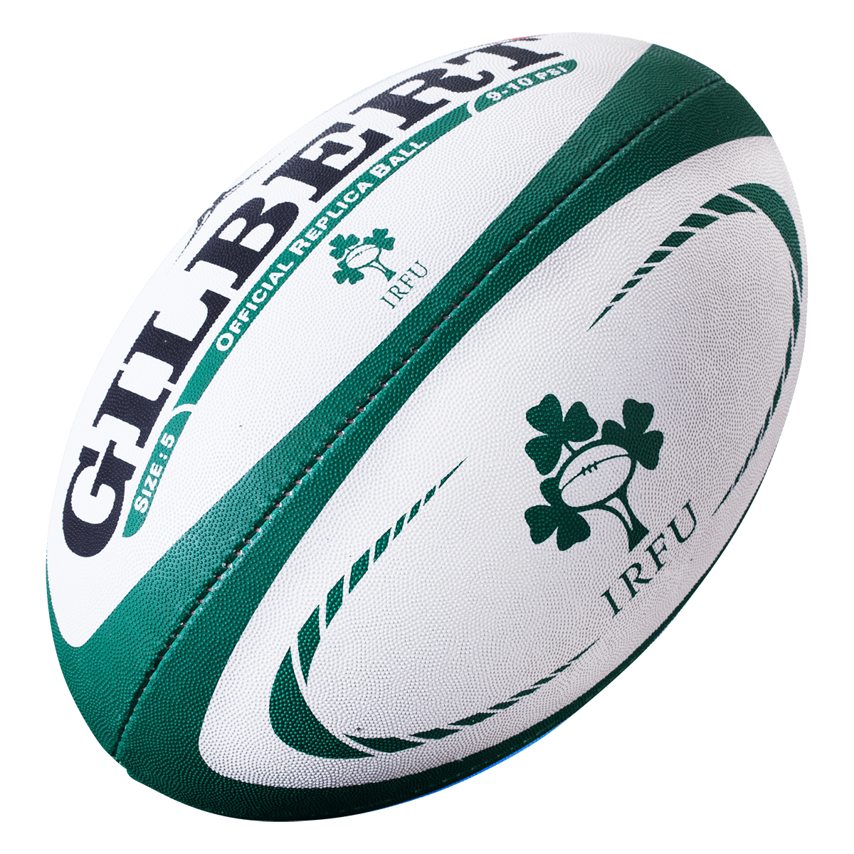 Image of Ireland Replica Rugby Ball by Gilbert
