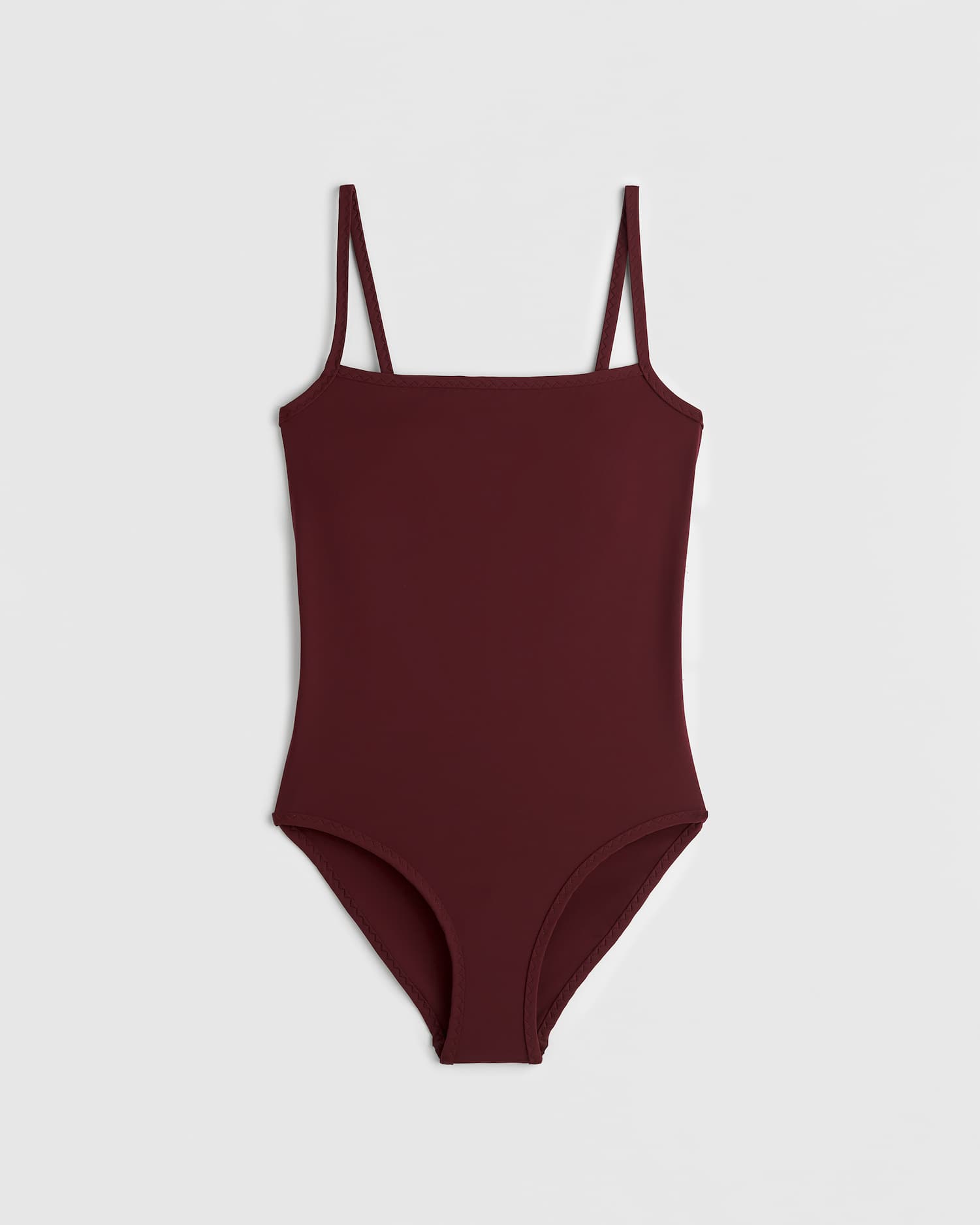 Burgundy Swimsuit