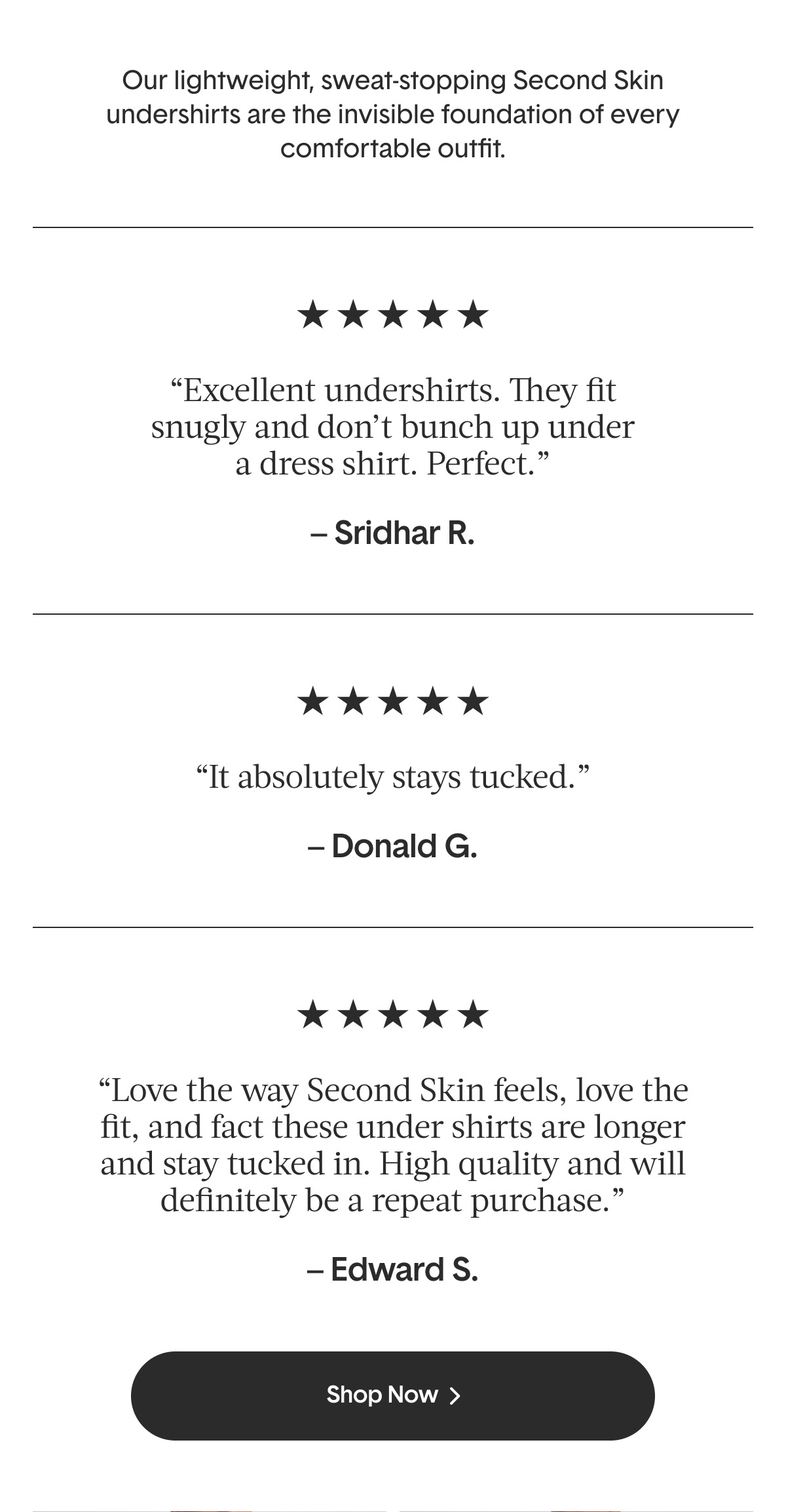 See why customers are LOVING Second Skin Base Layers >