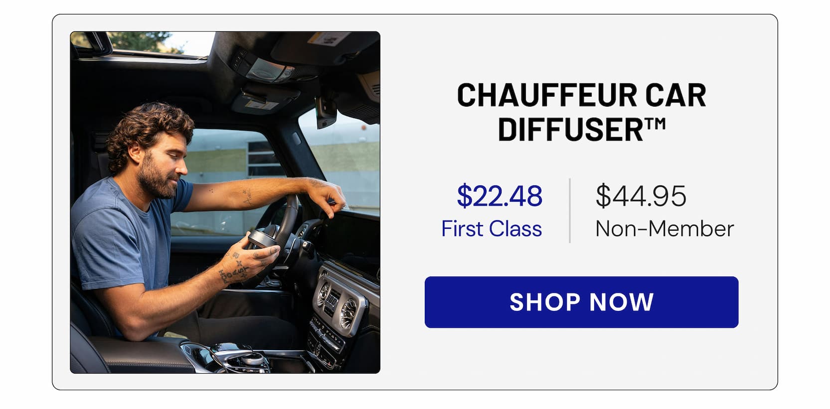 CHAUFFEUR CAR DIFFUSER | SHOP NOW