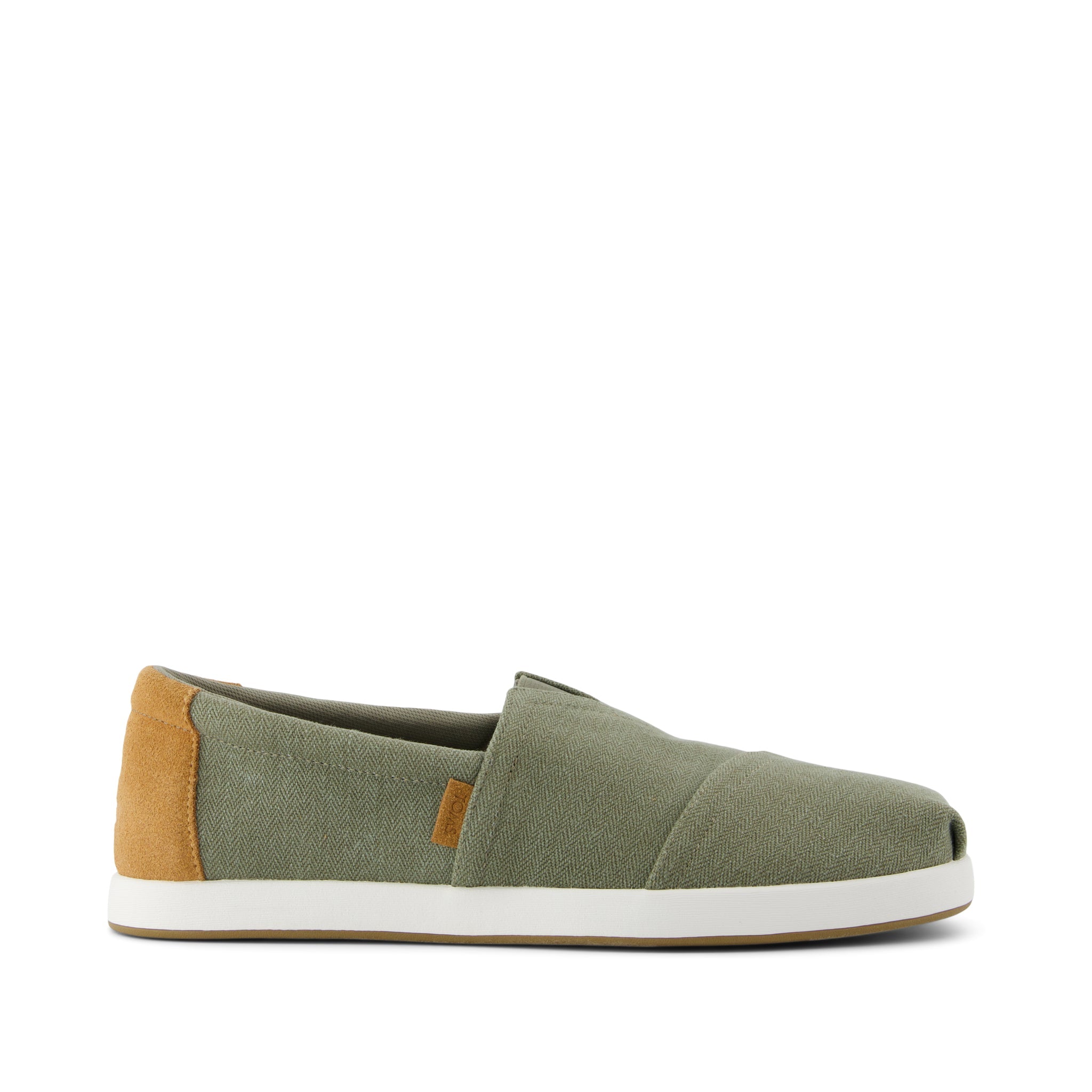 Image of Alp FWD  - Vetiver Grey Herringbone Canvas/Tan Suede