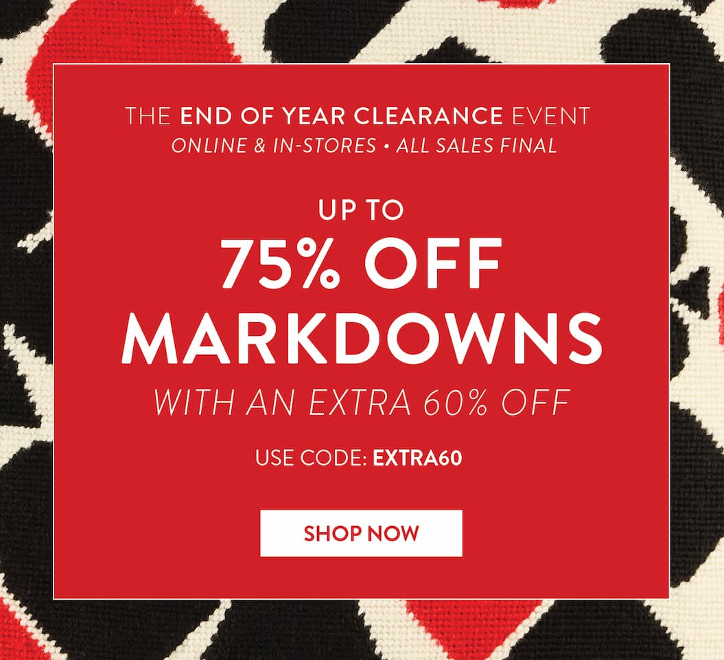 The End of the Year Clearance Event