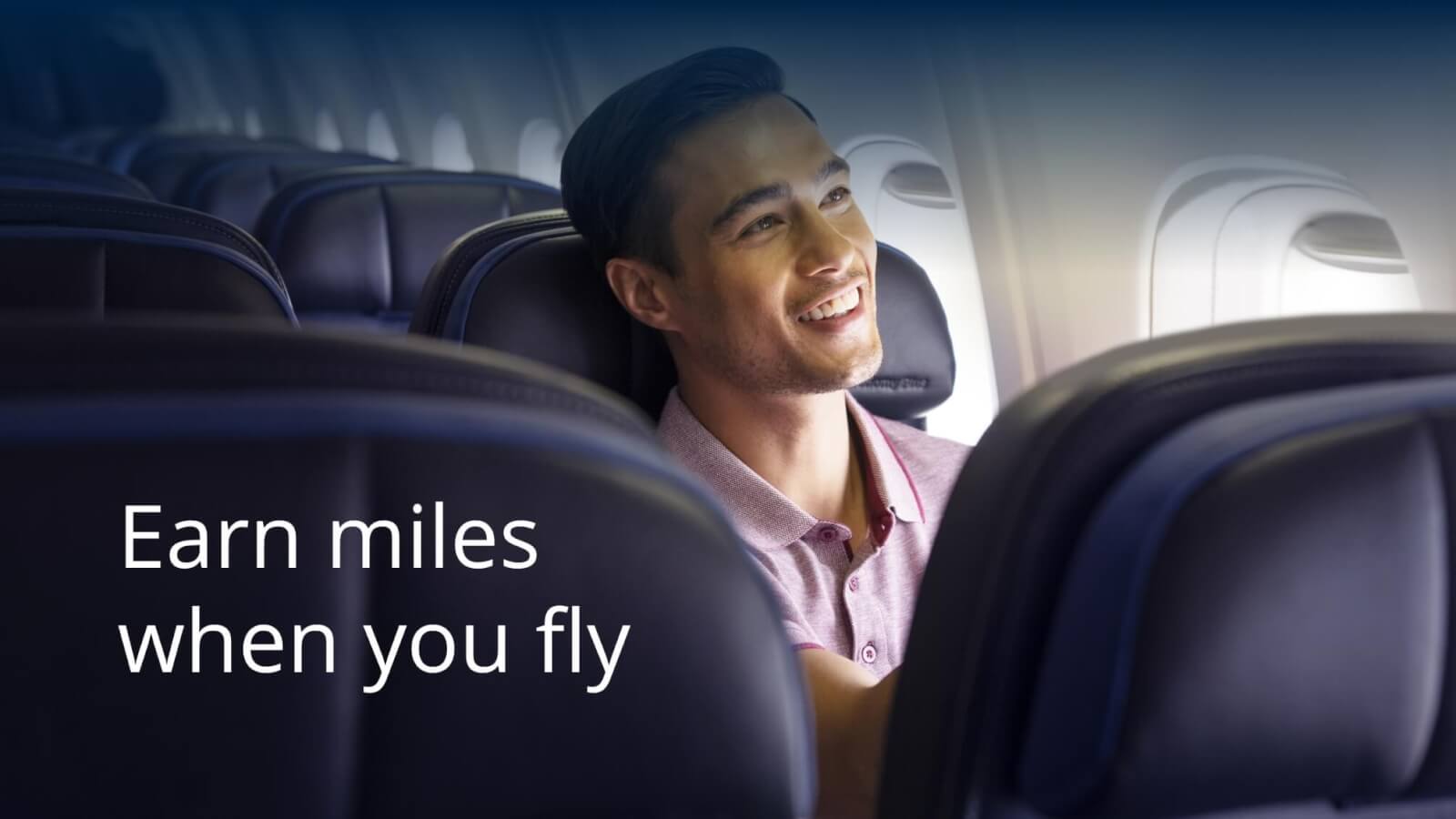 Earn miles when you fly