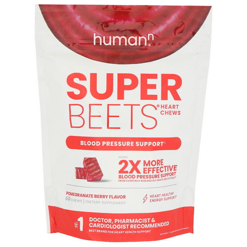 Human N Pomegranate Berry Superbeets Soft Chews