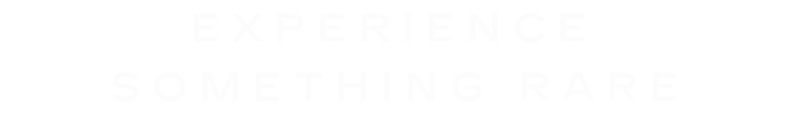 Experience something rare