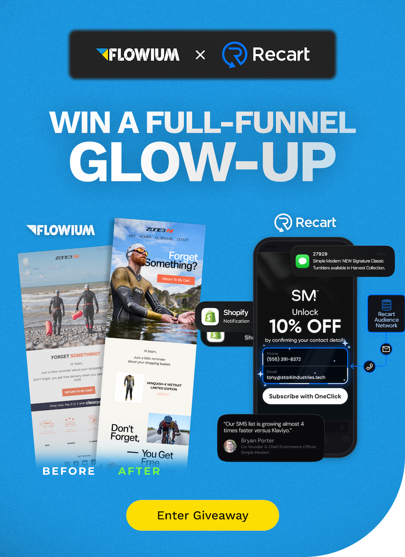 FLOWIUM X RECART WIN A FULL FUNNEL GLOW-UP