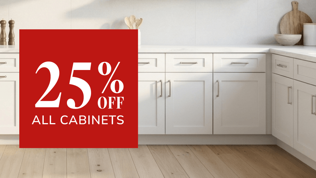 25% Off All Cabinets