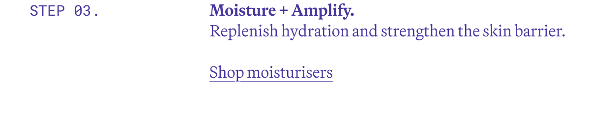 Moisturisers