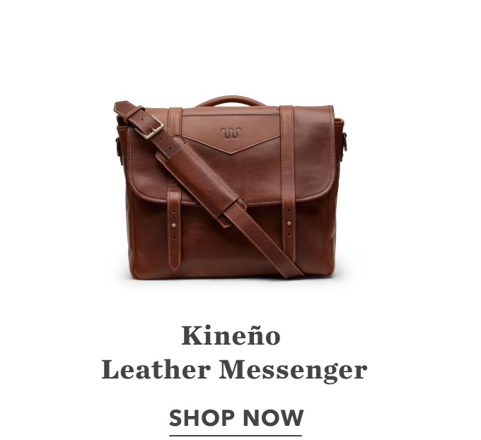 Kineño Leather Messenger