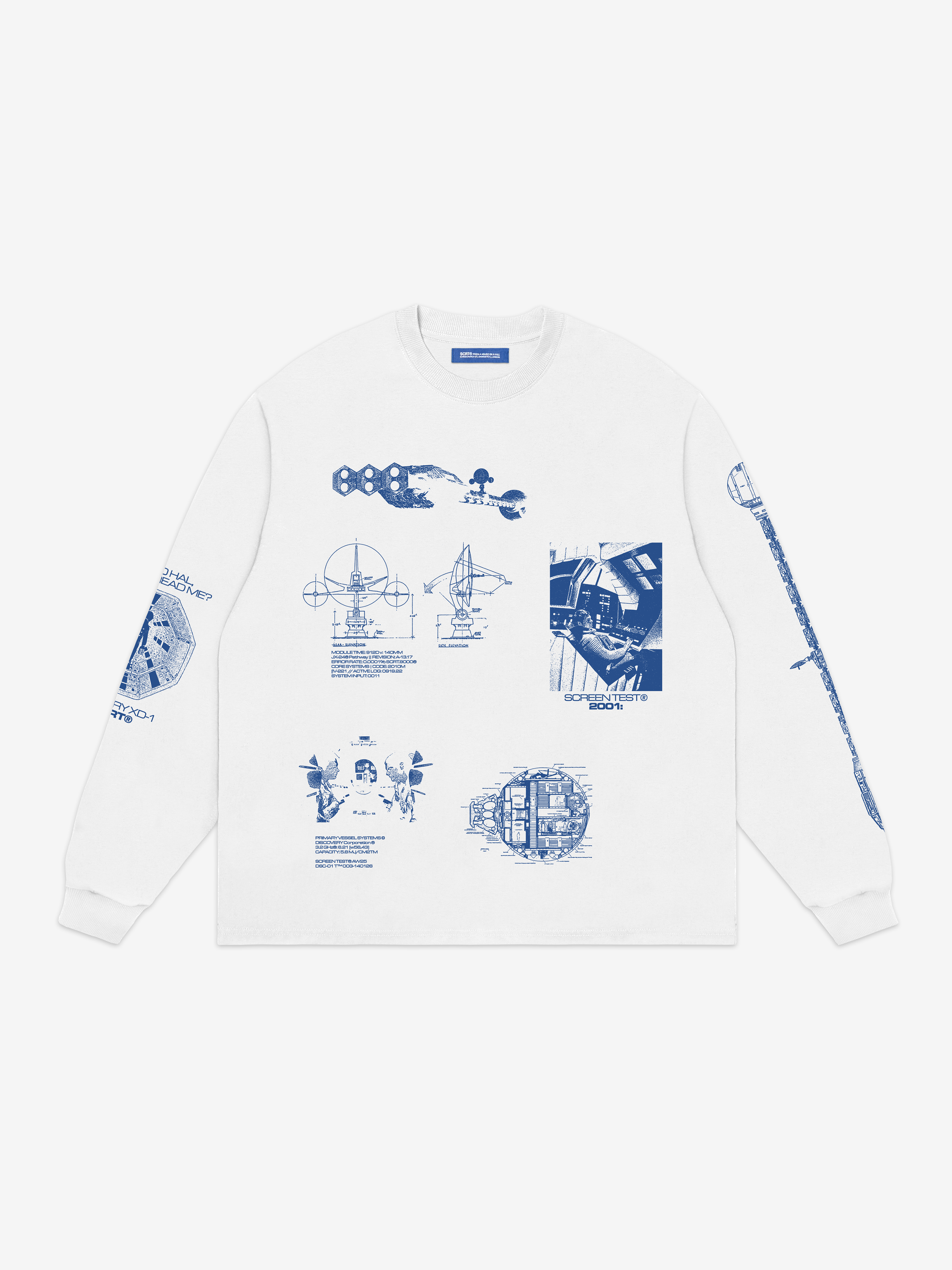 Image of Blueprint Longsleeve - White