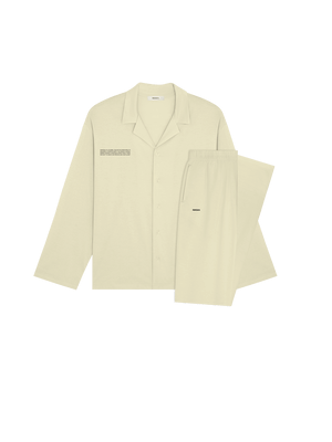 365 Lightweight Long Pyjama Set —maitake beige