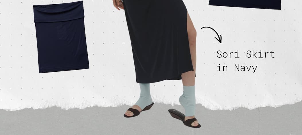 Sori Skirt in Navy