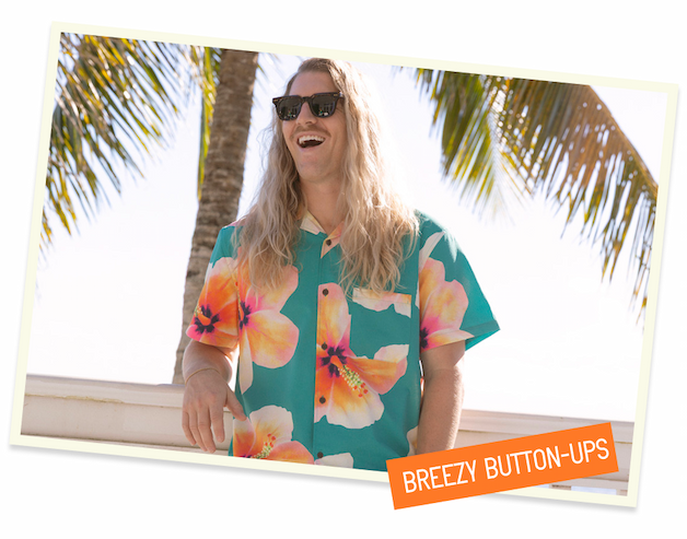 Breezy button-ups
