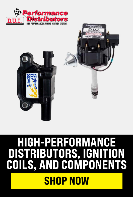 high-performance distributors, ignition coils, and components