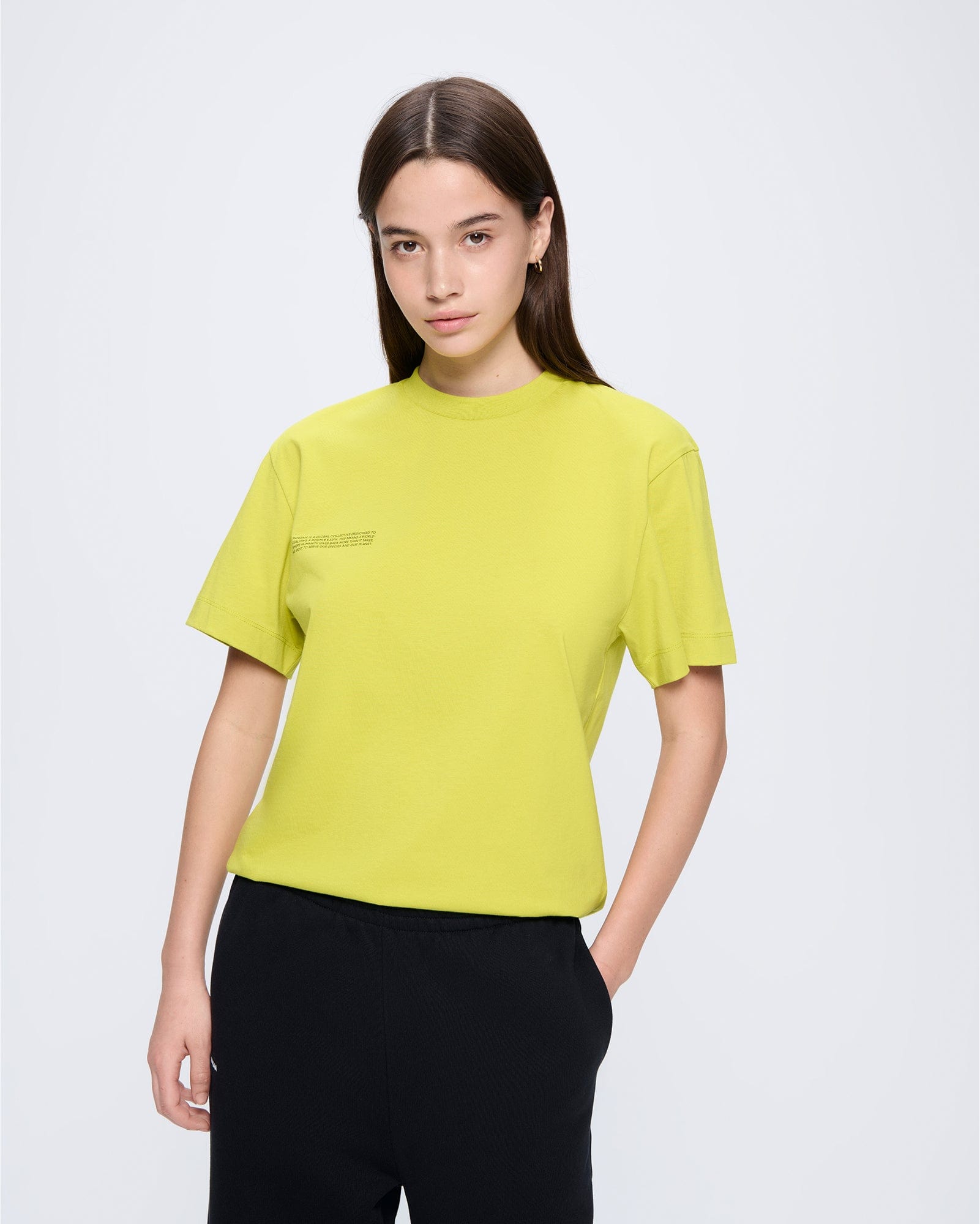 Image of Womens 365 Midweight T-Shirt—Auroral Olive