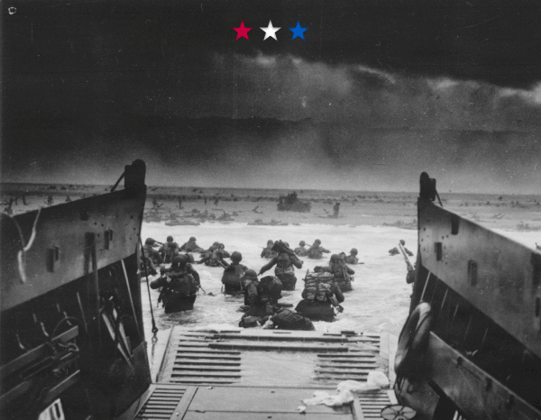 Old images of D-Day GIF