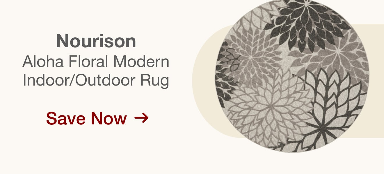 Nourison Aloha Floral Modern