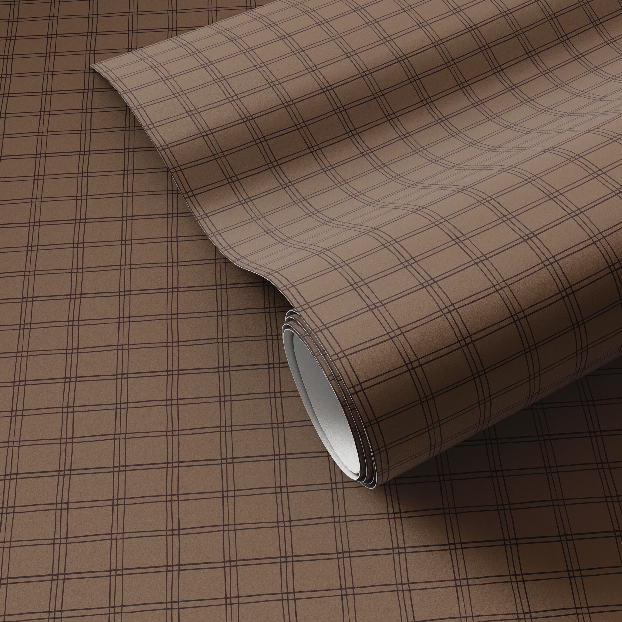 Image of Hand Checks Black And Tan Ii Wallpaper By Getty Images