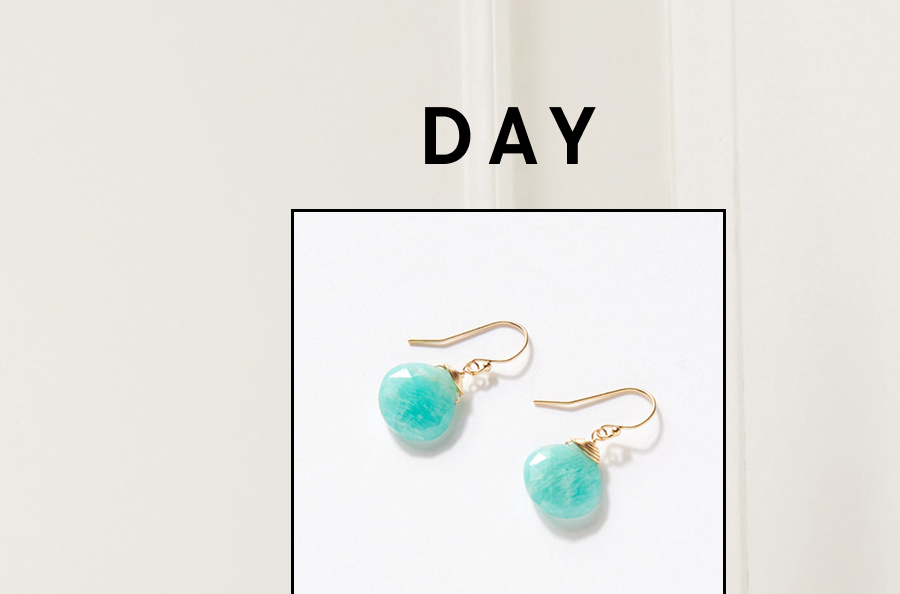 Faceted Amazonite Earrings