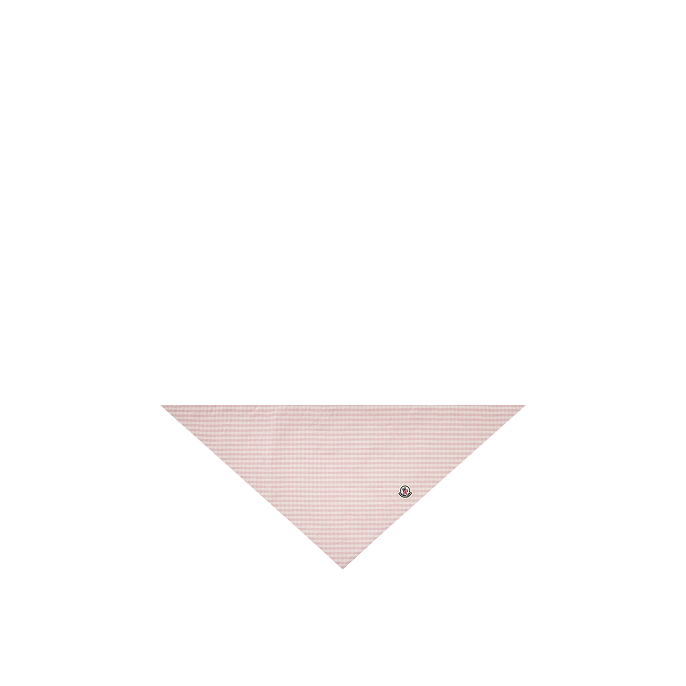 Padded Cotton Blend Vichy Scarf
