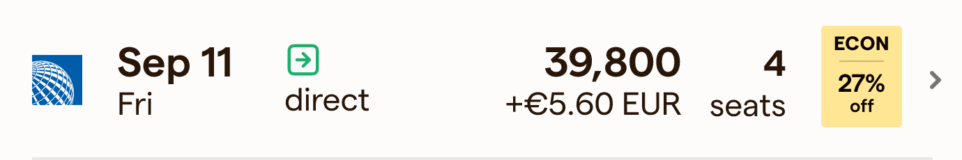Outbound Deal: 1