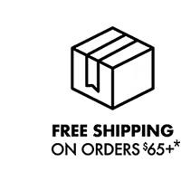 Free shipping on orders $65+