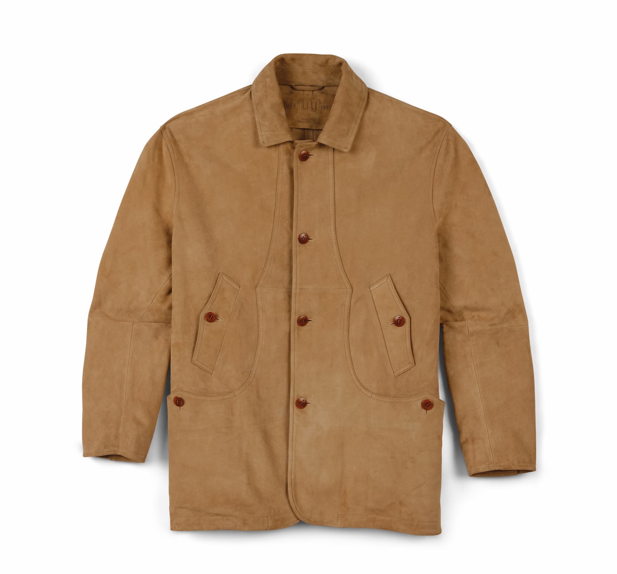 SHOP MEN'S GOAT SUEDE FIELD COAT
