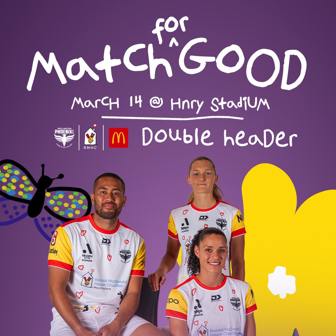 Match for Good | Double-header | March 14 | Hnry Stadium