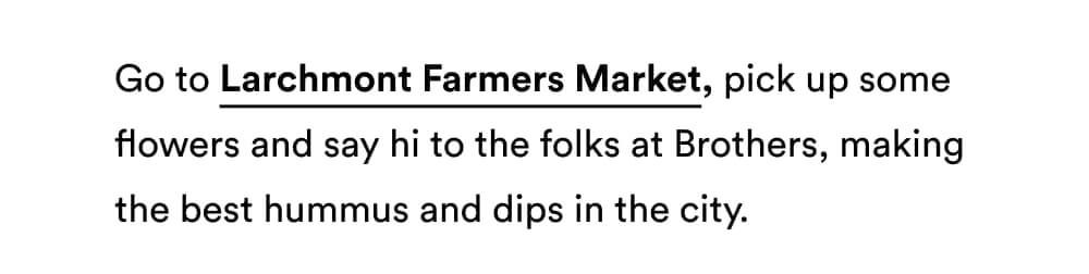 Larchmont Farmers Market