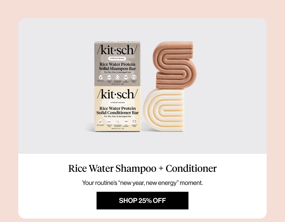 Rice Water Protein Shampoo & Conditioner