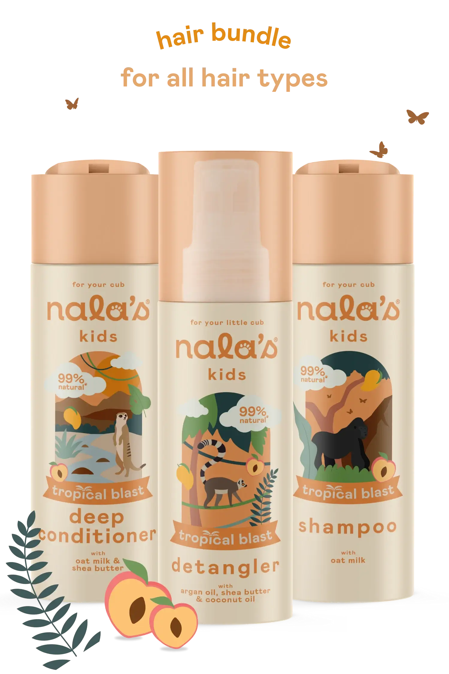Image of Nala's Kids Tropical Blast Hair Bundle