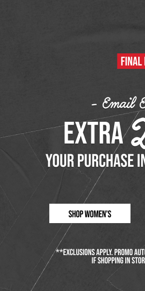 Extra 25% off Shop Women's