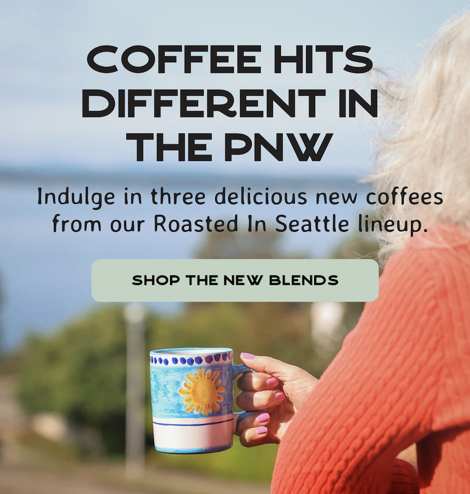 Indulge in 3 delicious new coffees from our Roasted In Seattle lineup.