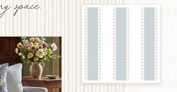 Verbena Stripe Wallpaper
