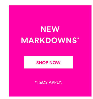 New Sale Markdowns